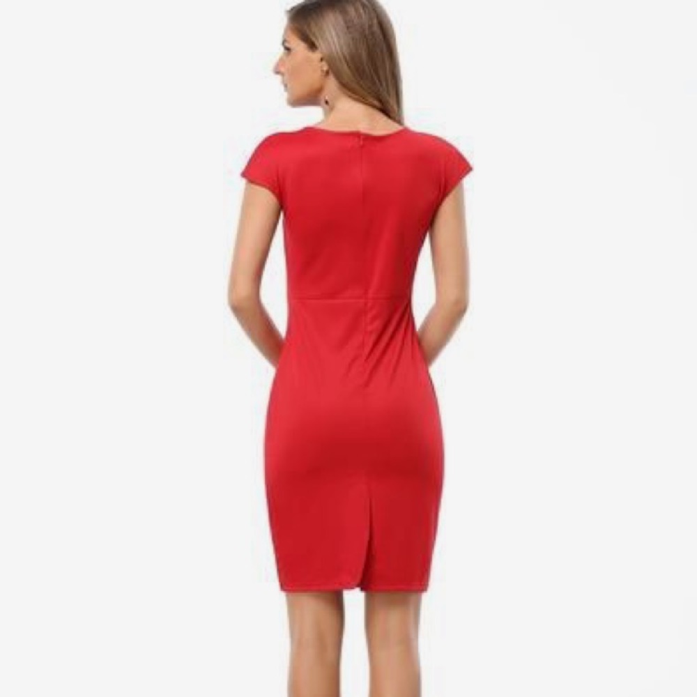 Banana Republic Sloan-Fit Crew Sheath Dress